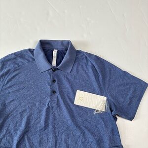005 - MENS LULULEMON ATHLETICA METAL VENT TECH POLO NWT T SHIRT